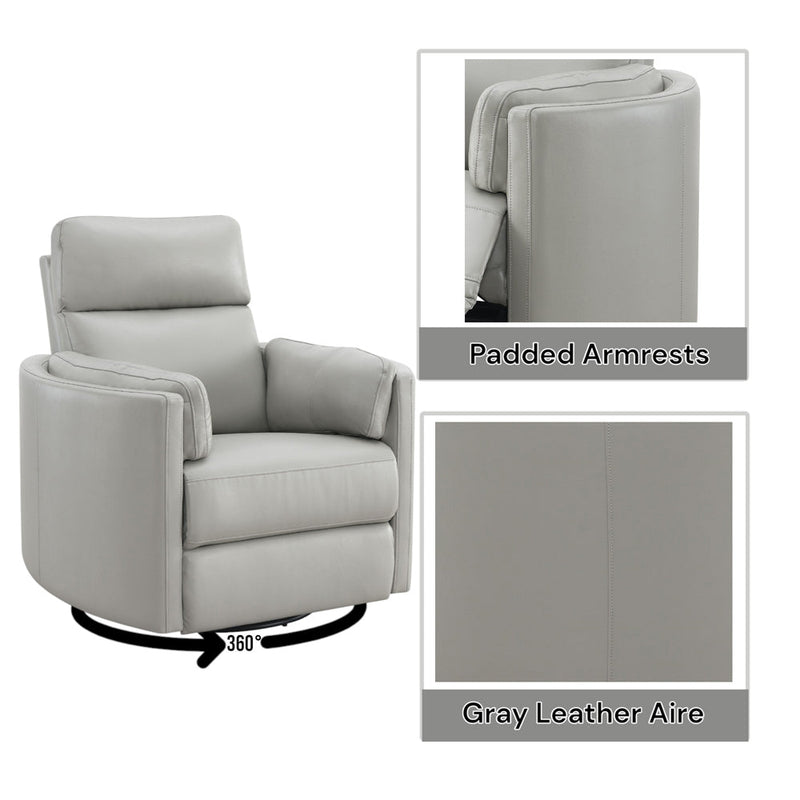 Sagen Recliner W/Swivel & Glider - LV01880