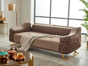 Saiss Convertible Sofa in Brown - 200-SIM-SAI-GIRNE04-3