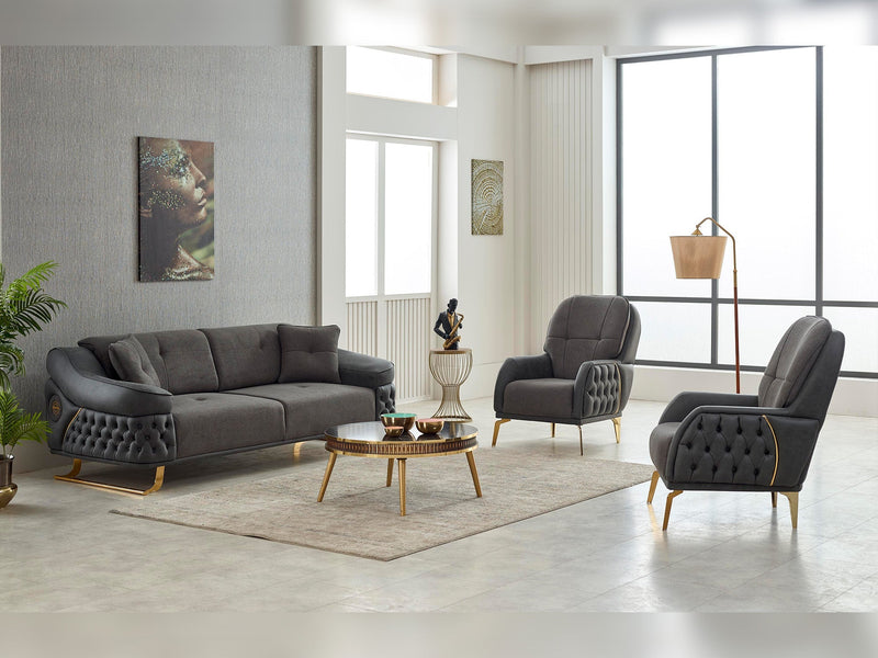 Saiss Convertible Sofa in Brown - 200-SIM-SAI-GIRNE04-3