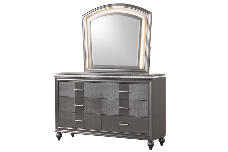 Sally Mirror W/LED Lights - B525-2