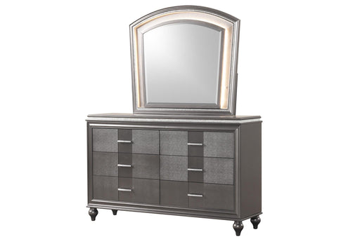 Sally Mirror W/LED Lights - B525-2