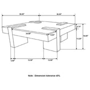 Samira Square Solid Wood Coffee Table Natural Sheesham - 724138