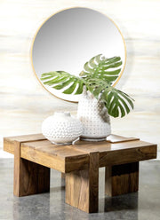 Samira Square Solid Wood Coffee Table Natural Sheesham - 724138