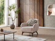 Samur Chair in Cream - 200-ELIF-SAM-A640-B