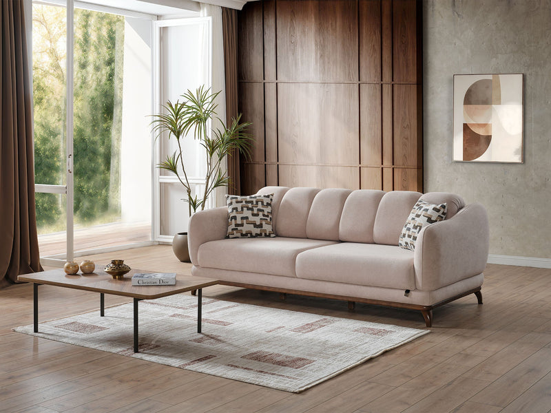 Samur Convertible Loveseat in Brown - 200-ELIF-SAM-A641-2