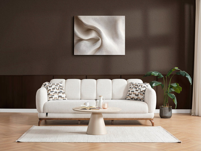 Samur Convertible Sofa in Cream - 200-ELIF-SAM-A640-3