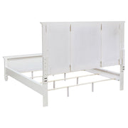 Sandy Beach 4-piece California King Bedroom Set Cream White - 201301KWN-S4
