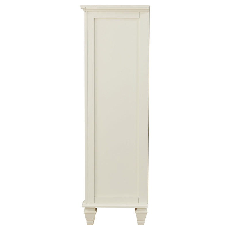 Sandy Beach 5-drawer Bedroom Chest Cream White - 201305