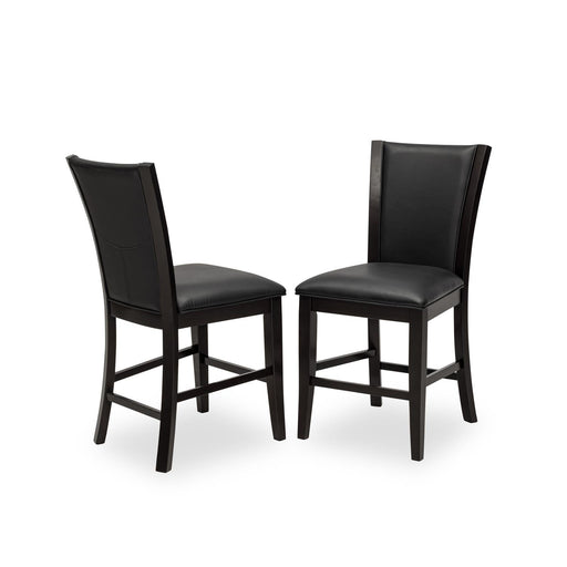SANDY - Brown Upholstered Dining Pub Chair 2PC/CTN - D534-C