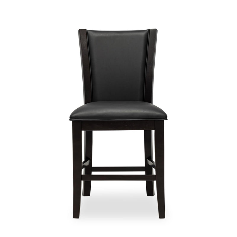 SANDY - Brown Upholstered Dining Pub Chair 2PC/CTN - D534-C