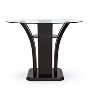 SANDY - Glass Round Pub Table - D534-Table