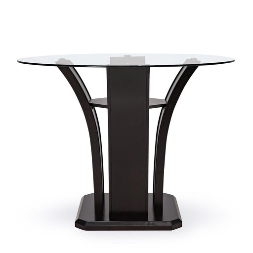 SANDY - Glass Round Pub Table - D534-Table