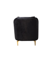 Santana Black Velvet Sofa & Loveseat [ETA: 5/16] - Lara FurnitureLiving Room Set