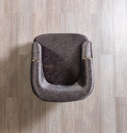 Santana Smoke Velvet Sofa & Loveseat - Lara FurnitureLiving Room Set