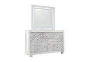 Santorini White Dresser - Lara FurnitureDresser