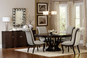 Savion Espresso Round/Oval Extendable Dining Set - Lara FurnitureDining Room Set