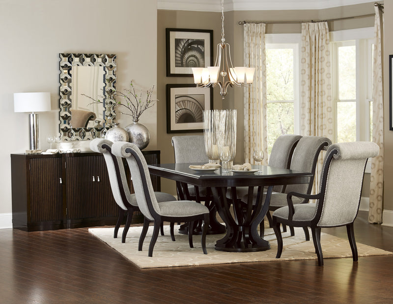Savion Neutral Arm Chair, Set of 2 - Lara FurnitureDining Chair