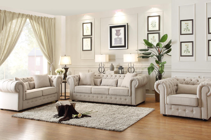 Savonburg Neutral Living Room Set - Lara FurnitureLiving Room Set