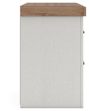 Savonport King Panel Storage Bed, Dresser, Mirror, Chest and Nightstand in White/Brown - PKG025537