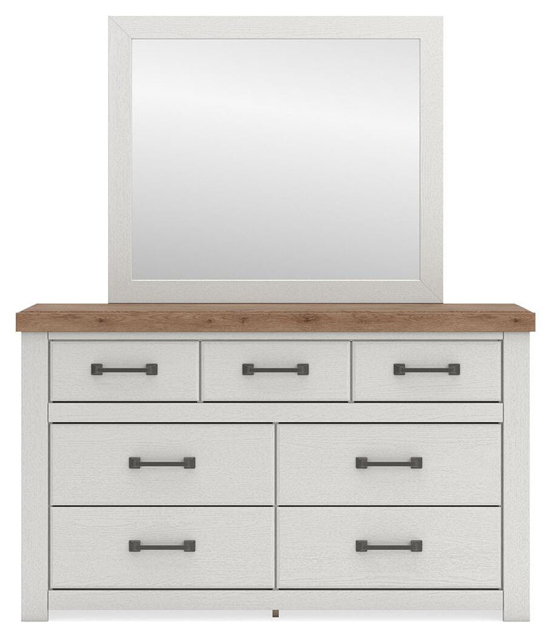 Savonport Queen Panel Bed, Dresser and Mirror - B4615B8