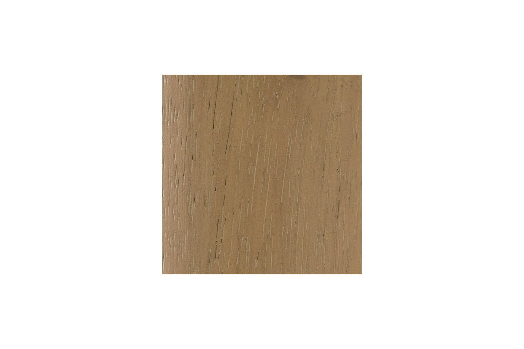 Sawdyn Light Brown Dining Table and 4 Chairs - Gate FurnitureDining Room Set