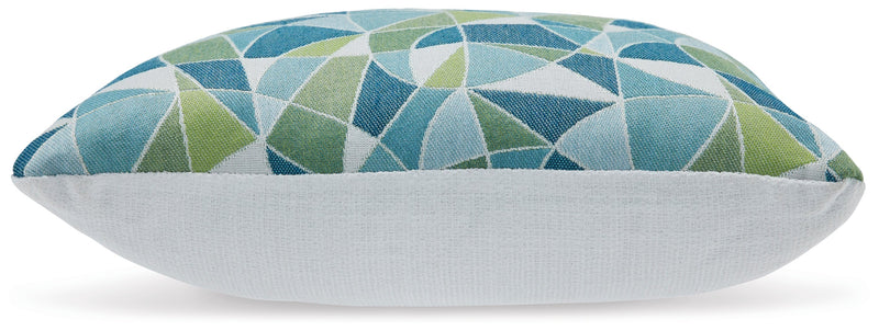 Seanow Next-Gen Nuvella Green/Turquoise/White Pillow (Set of 4) - A1900005