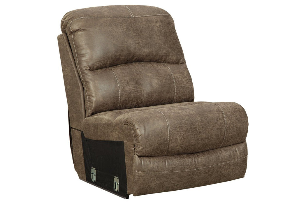 Segburg Driftwood 4 - Piece Power Reclining Sectional - Gate FurniturePower Reclining Sectional