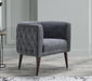 Selma Accent Armchair (Selma Grey) - Gate FurnitureLiving Room Chair