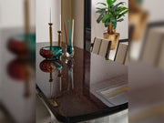 Senato Diningroom (Consol With Mirror & Dining Table & 6 Dining Chair) - 200-GAB-SEN-DT-6-SET