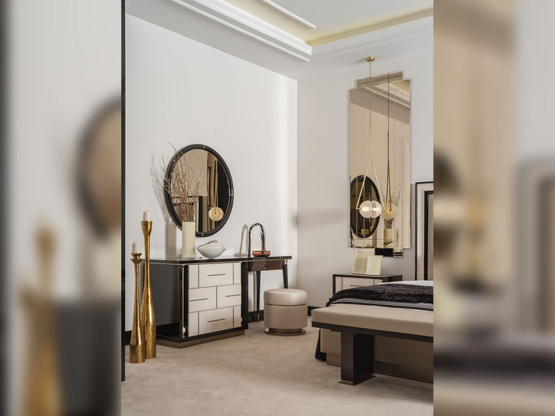 Senato Dresser With Mirror - 200-GAB-SEN-DR