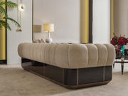 Senato Stationary Four Seater Lux Sofa in Cream - 200-GAB-SEN-4L