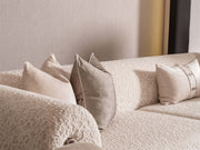 Senato Stationary Four Seater Lux Sofa in Cream - 200-GAB-SEN-4L