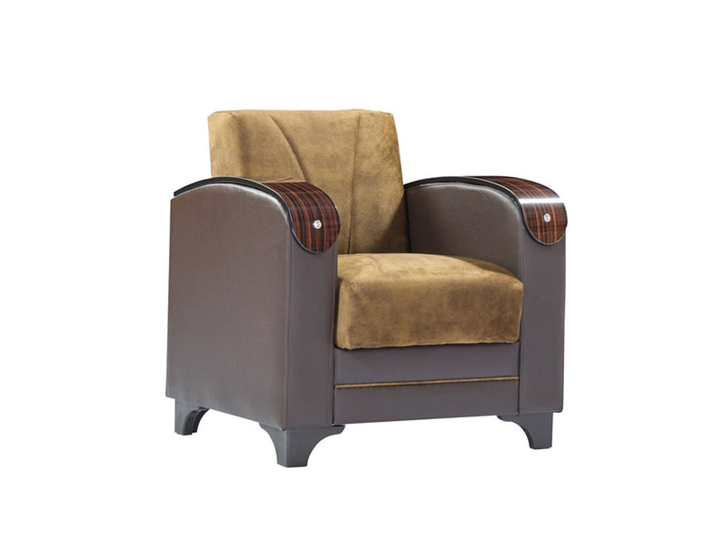 Senem 40" Wide Convertible Armchair - Accent Chairs