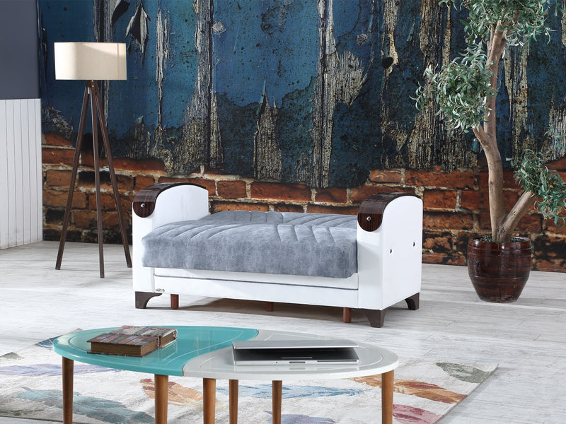 Senem 66" Wide Convertible Loveseat - Loveseat
