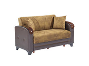 Senem 66" Wide Convertible Loveseat - Loveseat