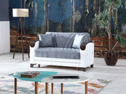 Senem 66" Wide Convertible Loveseat - Loveseat