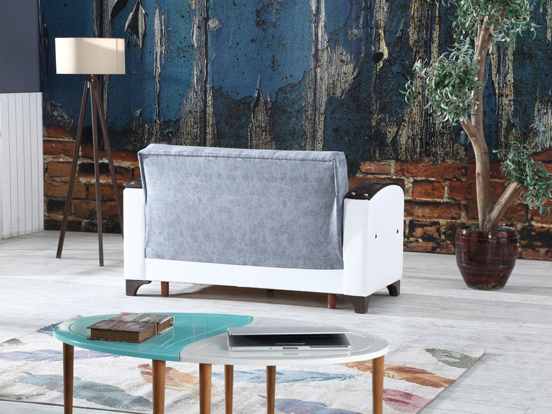 Senem 66" Wide Convertible Loveseat - Loveseat