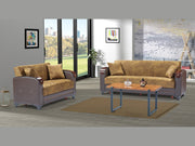 Senem 66" Wide Convertible Loveseat - Loveseat