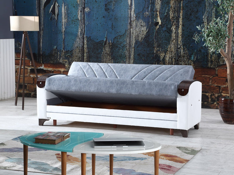 Senem 86" Wide Convertible Sofa - Sofas