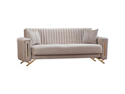 Senfoni Convertible Sofa Beige in Beige - 101-SEN-TUR276-3