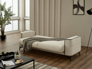 Sente Convertible Loveseat in Cream - 200-SIM-SEN-GIRNE01-2