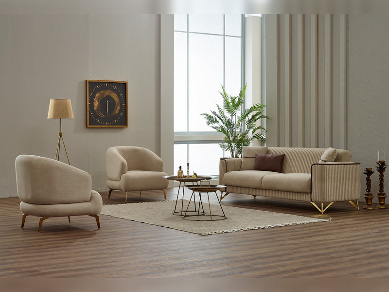 Sente Convertible Sofa in Cream - 200-SIM-SEN-GIRNE01-3