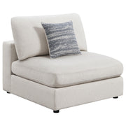 Serene 4-piece Upholstered Modular Sectional Sofa Beige - 551321-SETA