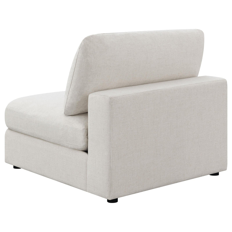 Serene 4-piece Upholstered Modular Sectional Sofa Beige - 551321-SETB