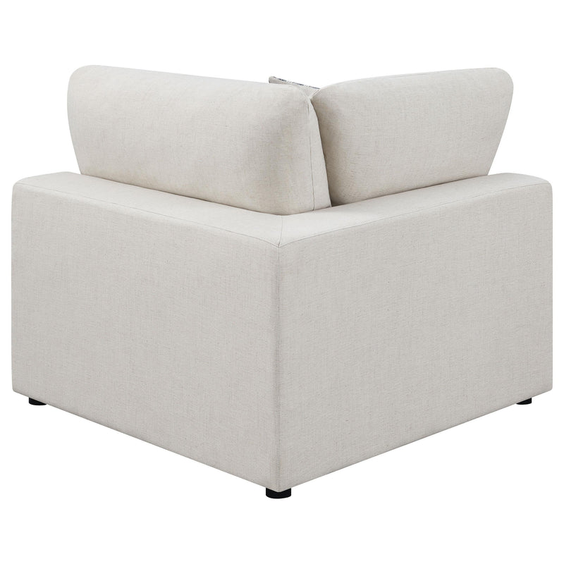 Serene 4-piece Upholstered Modular Sectional Sofa Beige - 551321-SETB