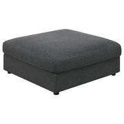 Serene 6-piece Upholstered Modular Sectional Sofa Charcoal - 551324-SET