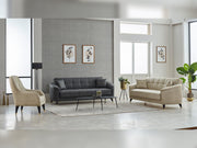 Serva Convertible Sofa in Beige - 200-SIM-SER-TALAS01-3