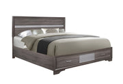 Seville Grey Full Bed - Lara FurnitureFull Bed