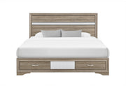 Seville Natural Queen Bed - SEVILLE-NAT-QB