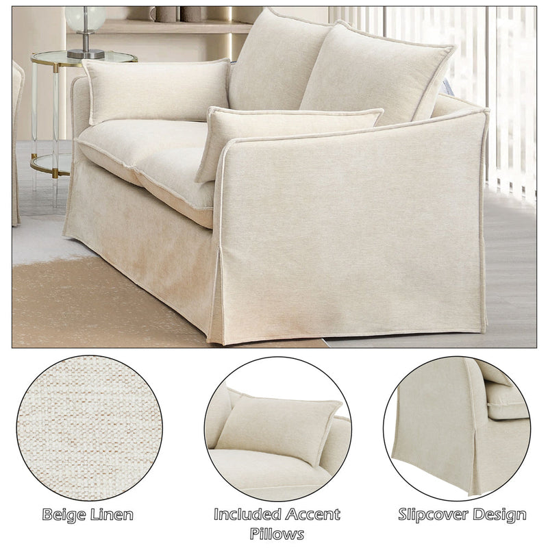 Shane Loveseat w/2 Pillows - LV02911